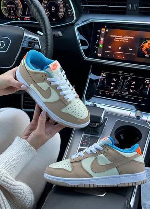 Женские кроссовки nike sb dunk low pro dark driftwood