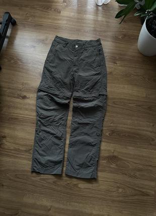 Нейлонові штани трансформери tnf Hannah transformed 1 on 2 pants tracking outdoors nylon рекінгові штани