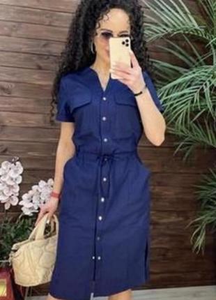 Фиолетовое платье в стиле карго от h&m.