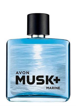 Musk marine + туалетная вода для него (75 мл) avon маск марине эйвон