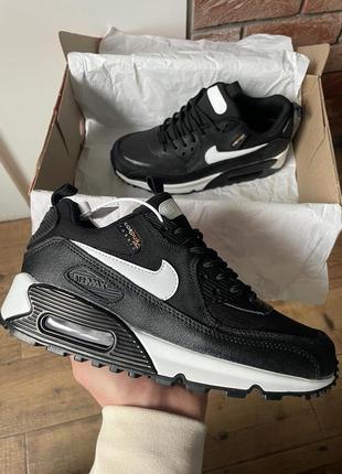 Кросівки nike air max 90 surplus black white
