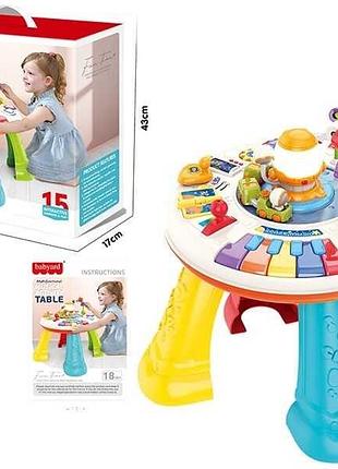 Интерактивный развивающий детский столик