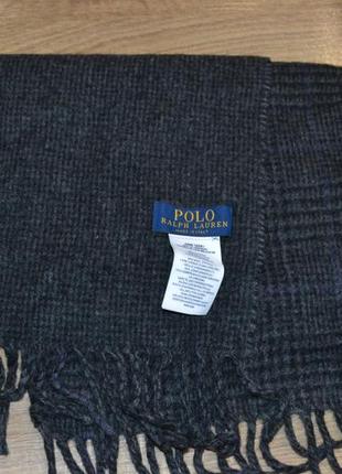 Polo ralph lauren шарф шерстяной оригинал зимний