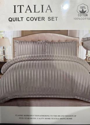 Новинка постельное белье комплект стайп сатин2 фото