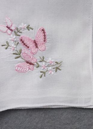 Носовой платок с вышивкой, швеция