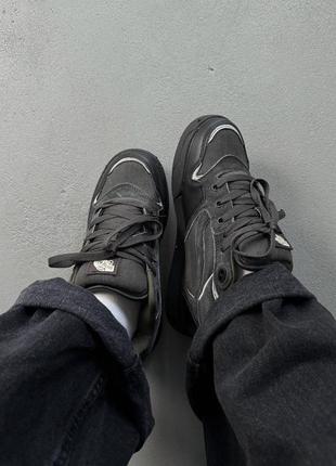 Кеди dime × vans rowley xlt triple black