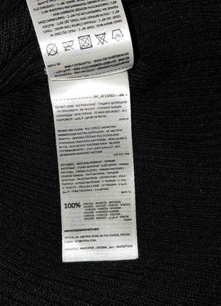 Плаття в'язане трикотажне міді із заходом у рубчик бежеве9 фото