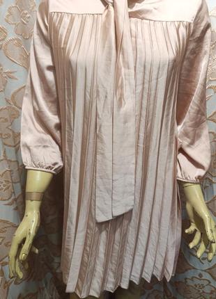 Красивое платье плиссе. 2