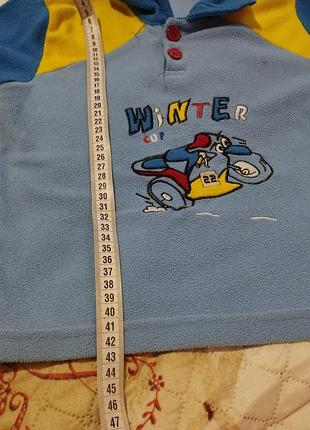 Флисовая пижама 6