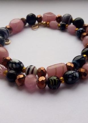 Буси, різнобарвне скло мурано та лемпворк