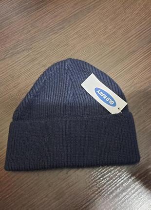 Новая короткая шапка бини old navy
