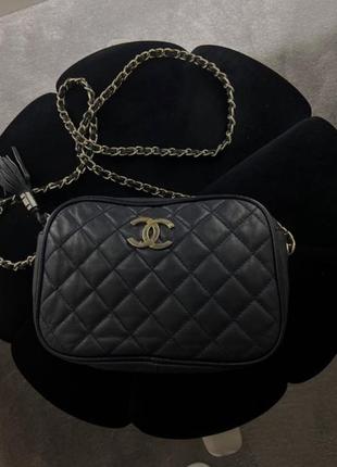 Chanel сумочка натуральная кожа кросс боди