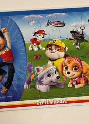 Пазл щенячий патруль