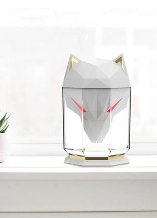 Зволожувач повітря портативний kinscoter guardian wolf sh-l162 аромадифузор електричний 650 мл white