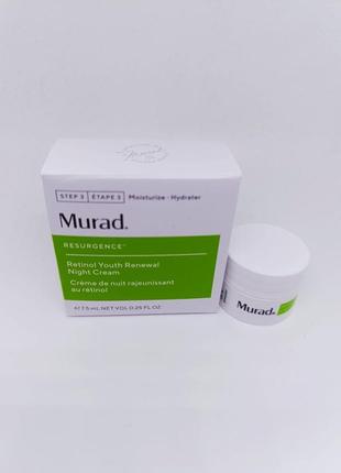 Омолаживающий ночной крем murad retinol youth renewal night cream