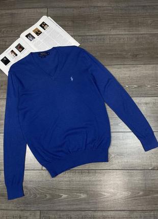 Оригінальний светр polo ralph lauren з v-подібним вирізом