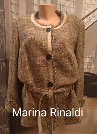 Жакет батал marina rinaldi