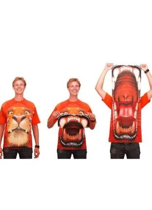 Футболка от blokker, 3d, lion, xxl, 100% хлопок