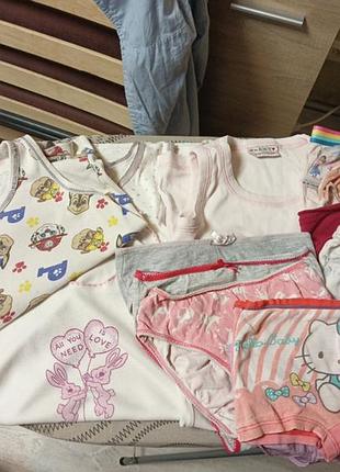 Пакет трусиков и майки, цена за все