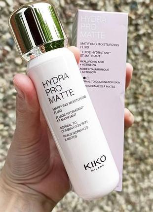 Матуюча основа під макіяж kiko milano hydra pro matte