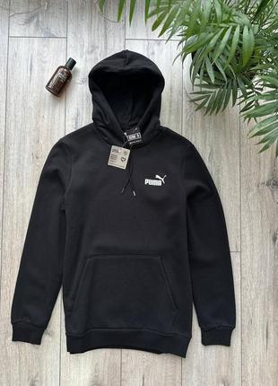 Черное худи puma