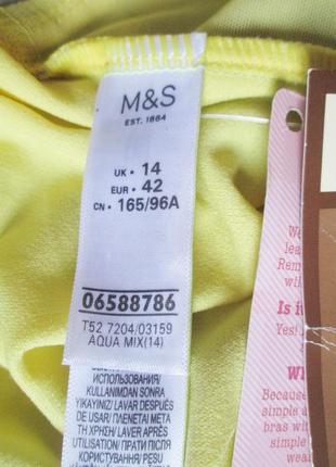 Суперовый слитный купальник в тропический принт m&s 🌴🌼🌴8 фото