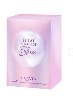 Lanvin eclat d'arpege sheer