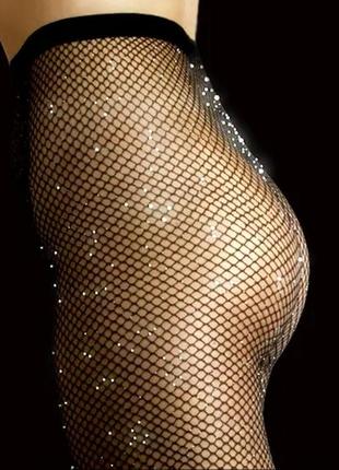 Колготки с люрексом lores "super star" rete lurex