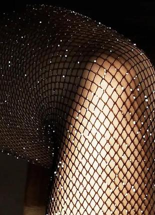 Колготки с люрексом lores "super star" rete lurex