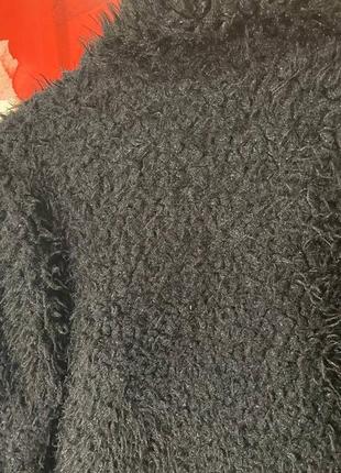 Черное седди меховое пальто me jane размер s9 фото