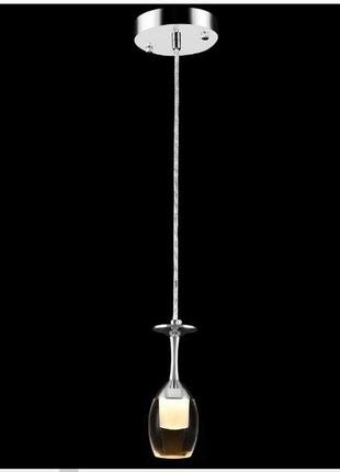 Стельовий світильник у формі келиха4 фото