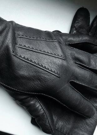 Перчатки tommy hilfiger glove черные оригинал (m-l)