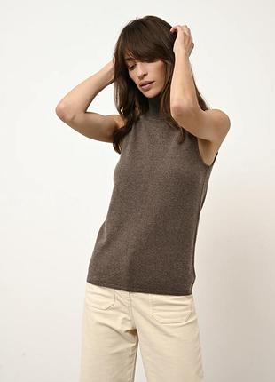 Гольф, кофта без рукавів just cashmere, 100% кашемір