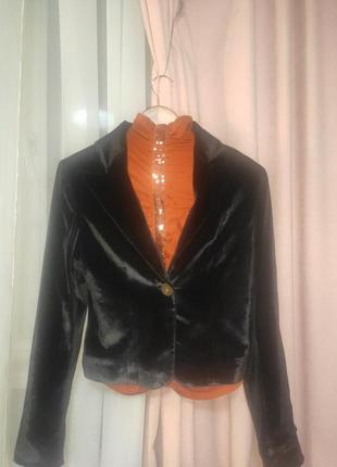 Піджак вінтаж з бархату