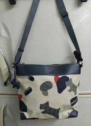 Сумка через плечо женская текстиль radley англии