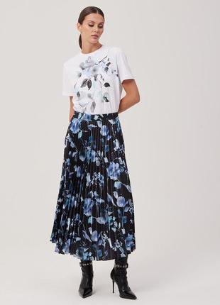 Красивая плиссированная юбка marks & spencer