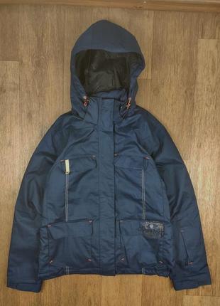 Куртка chiemsee парка синяя женская спортивная зимняя лыжная outdoor tnf hh gorpcore теплая