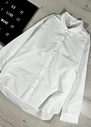 Бавовняна обʼємна сорочка h&m