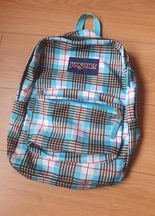 Рюкзак наплічник jansport прочный вместительная сумка