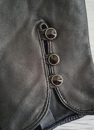 Перчатки кожаные. новые.