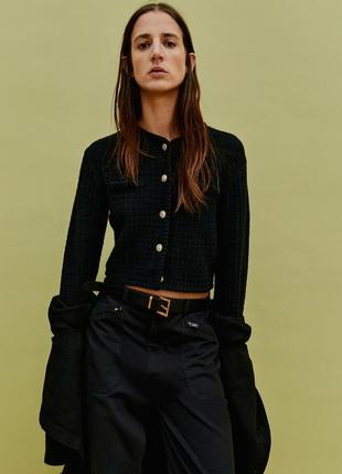 Кардиган с акцентными пуговицами h&m