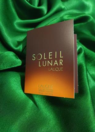 Парфюмированная вода soleil lunar lalique