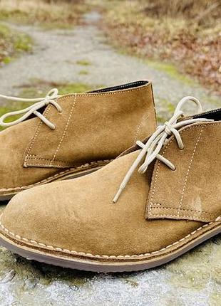 Стильные, замшевые дезерты, ботинки, ботинки veldskoen