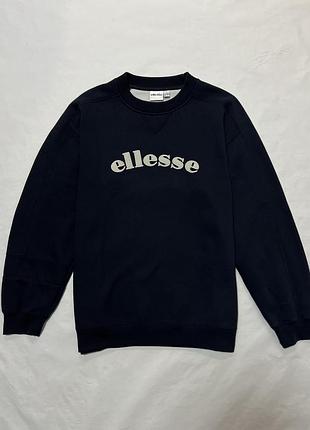 Винтажный свитшот ellesse / кофта ellesse / big logo / свитшот элис