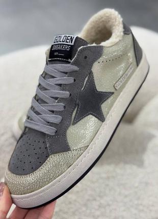 Кеды golden goose / кеды утепленные зимние sneakers