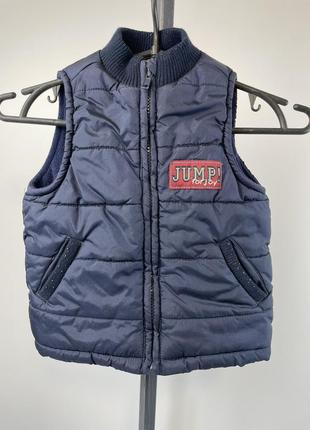 Жилетка детская / jump / eu 74 / 6-9мес / стан очень хорош!!!