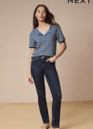 Узкие джинсы слим slim fit стрейчевые next