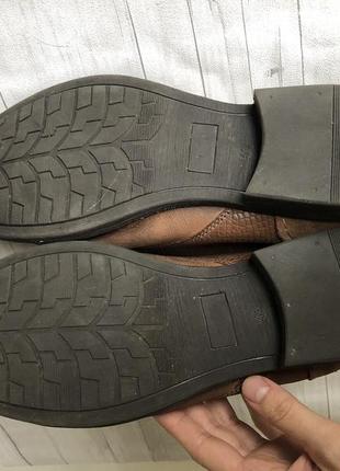 Ботинки черевики осінні осенние кожаные шкіряні4 фото
