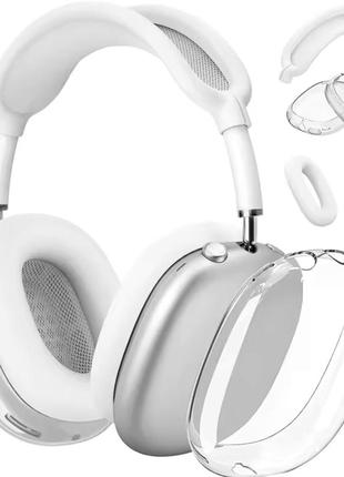 Чехол для airpods max 4 в 1, противоударный, защитный