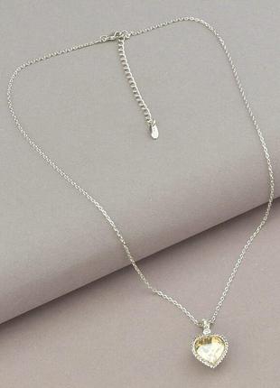 Подвески 'xuping' swarovski 40 см. (розий) 087775